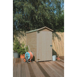 Abri de rangement en bois Diego 0,9 x 1,83 m | SOLID