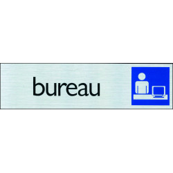 Plaque adhésive bureau 16,5x4,4 cm – Signalisation claire | PICKUP