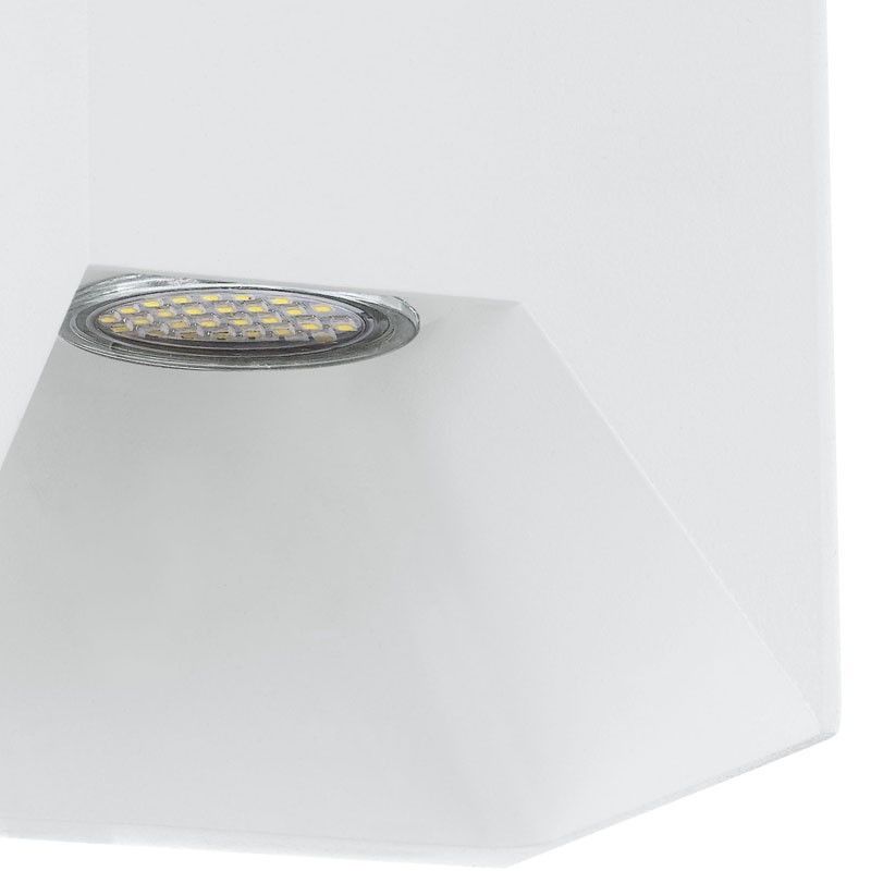 Applique extérieure LED Morino blanche – Éclairage puissant | EGLO

