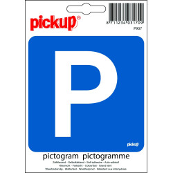 Pictogramme Parking Vinyle 10x10cm – Signalisation Claire | PICKUP
