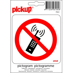 Pictogramme Interdit Téléphone Vinyle – Signalisation Claire | PICKUP
