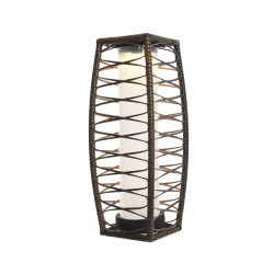 Lanterne LED solaire 20 x 20 x 68 cm LUMINEO