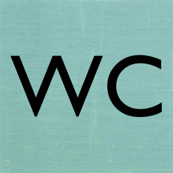 Plaque Adhésive WC 8x8cm – Signalisation Claire | PICKUP