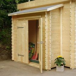 Extension Rangement Abri Jardin SOLID 156x58x163cm | SOLID