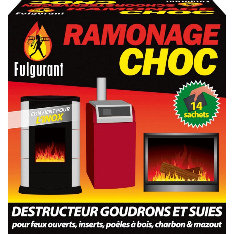 Poudre de ramonage CHOCen sachets 14 x 40 g