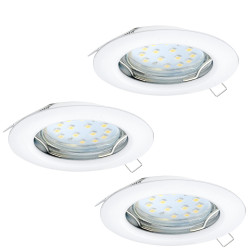Spot encastrable Peneto blanc GU10 – Éclairage LED | EGLO