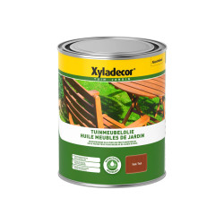 Huile protectrice pour meuble de jardin en bois teck 1 L XYLADECOR