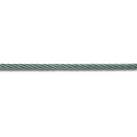 Câble non gainé en acier galvanisé Ø 4 mm au mètre CHAPUIS