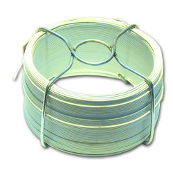 Fil acier plastifié blanc 1,4mm 30m – Usage polyvalent | CHAPUIS

