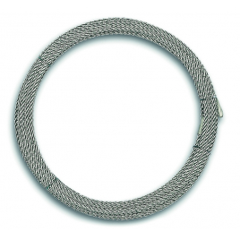 Câble non gainé en acier galvanisé Ø 4 mm 10 m CHAPUIS