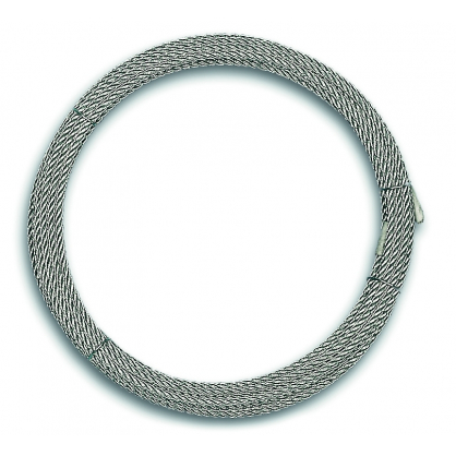 Câble non gainé en acier galvanisé Ø 5 mm 10 m CHAPUIS