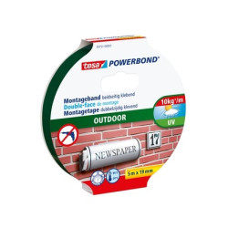 Double-face de montage Outdoor Powerbond 5 m x 19 mm TESA