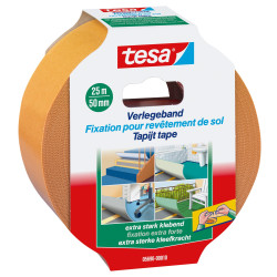 Double-face de fixation pour revêtement de sol Extra Strong 25 m x 50 mm TESA