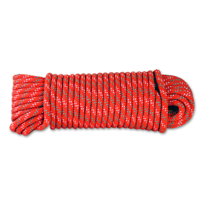 Drisse tressée en polypropylène et polyamide orange Ø 6 mm 15 m CHAPUIS