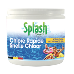 Chlore Rapide 1kg SPLASH – Désinfection Piscine Efficace | SPLASH