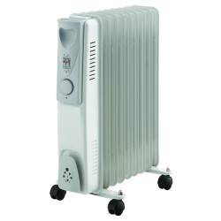 Radiateur à bain d'huile 1800 W WARMTECH – Chaleur Douce | WARMTECH