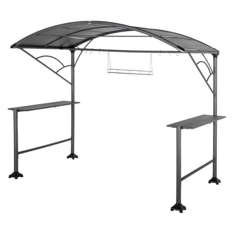 Abri pour barbecue Neiba 2,96 x 1,5 x 2,27 m