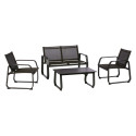 Salon de jardin Gili graphite