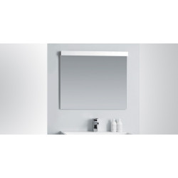 Miroir éclairant 2 x 13 W 120 cm