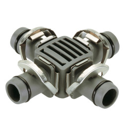 Dérivation en croix 13mm – Arrosage Facile | GARDENA
