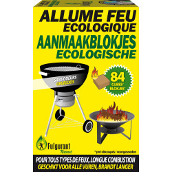 Allume feu écologique FULGURANT NATURAL – 84 pièces Allume feu écologique FULGURANT NATURAL – 84 pièces