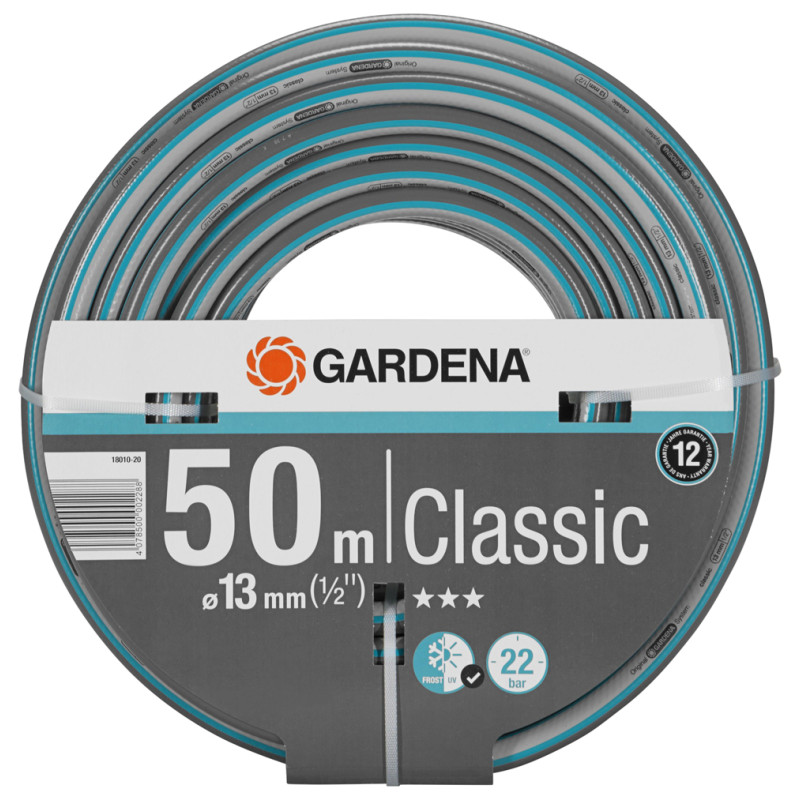 Tuyau d'arrosage Classic Ø 13 mm 50 m GARDENA