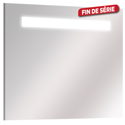 Miroir éclairant fluo horizontal 13 W 90 cm