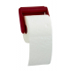 Dérouleur papier wc Color line rouge