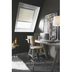 Store occultant beige U04/U08 – Obscurité Totale | MADECO