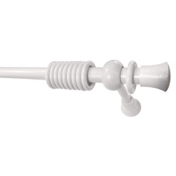 Kit tringle bois Ø28mm blanc – Facile à poser | MOBOIS