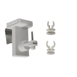 Piton à clipser Clipvit 3-en-1 blanc – Facile à installer | MOBOIS