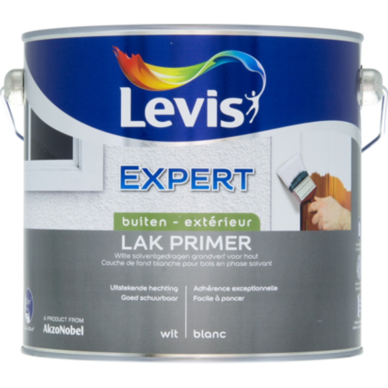 Primer Expert Extérieur blanc 2,5 L LEVIS