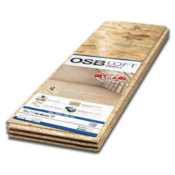 Panneau OSB Loft 120 x 30 x 1,8 cm 3 pièces