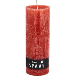 Bougie cylindre rustique Ø7 cm