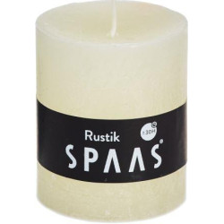 Bougie cylindre rustique Ø7 cm