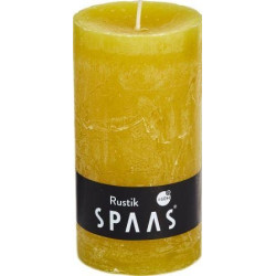 Bougie cylindre rustique Ø7 cm