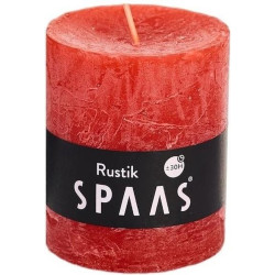 Bougie cylindre rustique Ø7 cm