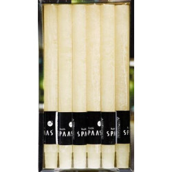 Bougie Chandelier Rustique Ivoire 25cm – Ambiance Chaleureuse | SPAAS