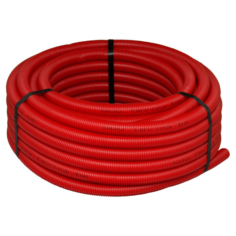 Tuyau Superpipe PE-Xc /AL /PE rouge Ø 16 mm x 25 m LEVICA