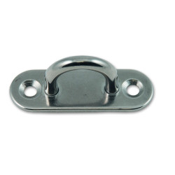 Platine à œil Inox 60x20mm – Fixation Robuste | CHAPUIS

