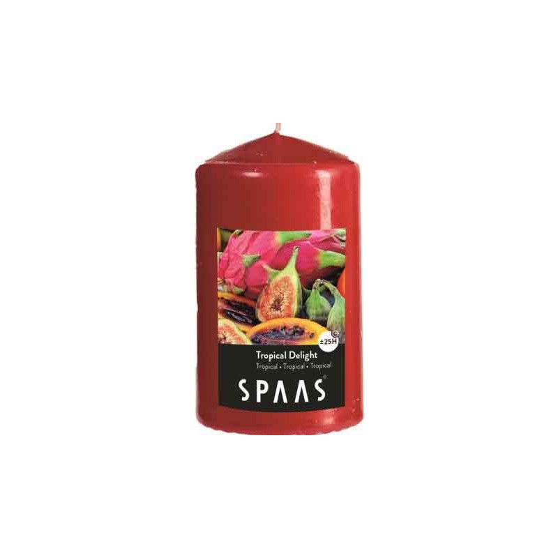 Bougie cylindre parfumée SPAAS