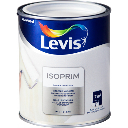 Primer Isoprim blanc 0,75 L LEVIS