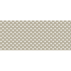 Toile cirée sur support non-tissé beige 140 cm au mètre HOBBYTEX