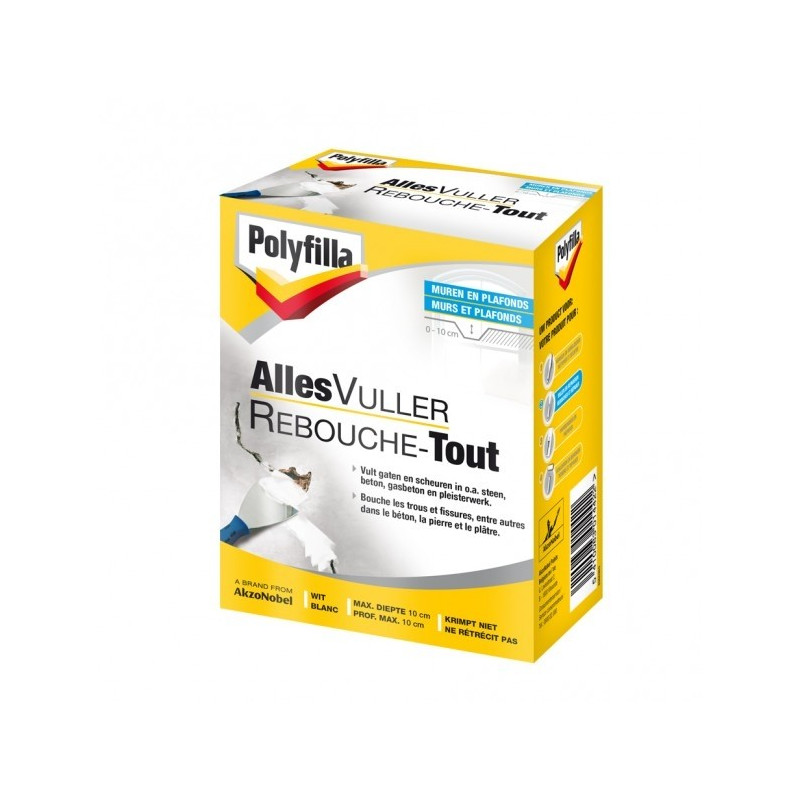 Reboucheur Instant blanc 1 kg POLYFILLA