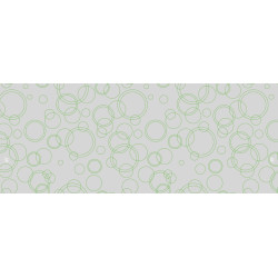 Toile cirée avec relief sur support non tissé gaufrée Saturne taupe 140 cm au mètre JOY@HOME
