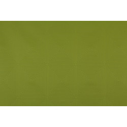 Nappe tissée jacquard Plus Lima verte 140 cm au mètre Q-TEX