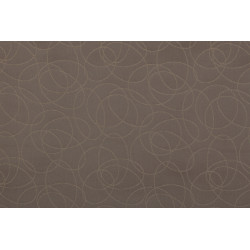 Nappe tissée jacquard Leonardo gris foncé 160 cm au mètre Q-TEX