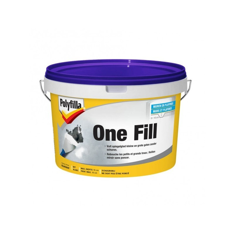 Reboucheur One fill 2,5 L POLYFILLA