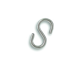 Crochet S Inox 9,5x4mm – Lot de 4 pièces | CHAPUIS