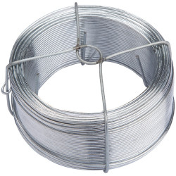 Fil galvanisé 1 mm x 50 m – Idéal pour le jardinage | GIARDINO